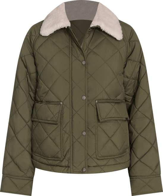 Women's Regular Diamond Quilted Jacket