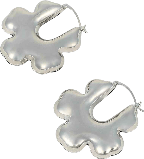 Women's The Puffer-Bolt Hoop Earrings