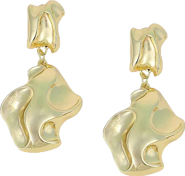 Women's The Eroded Drop Earrings