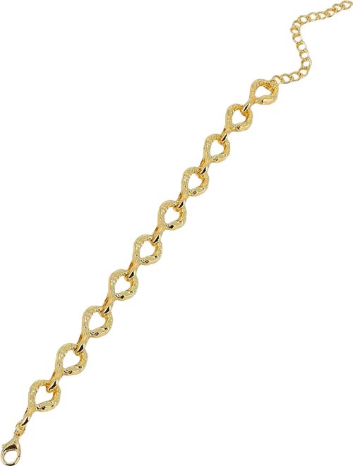 Women's The Hammered Orb-Link Chain Bracelet