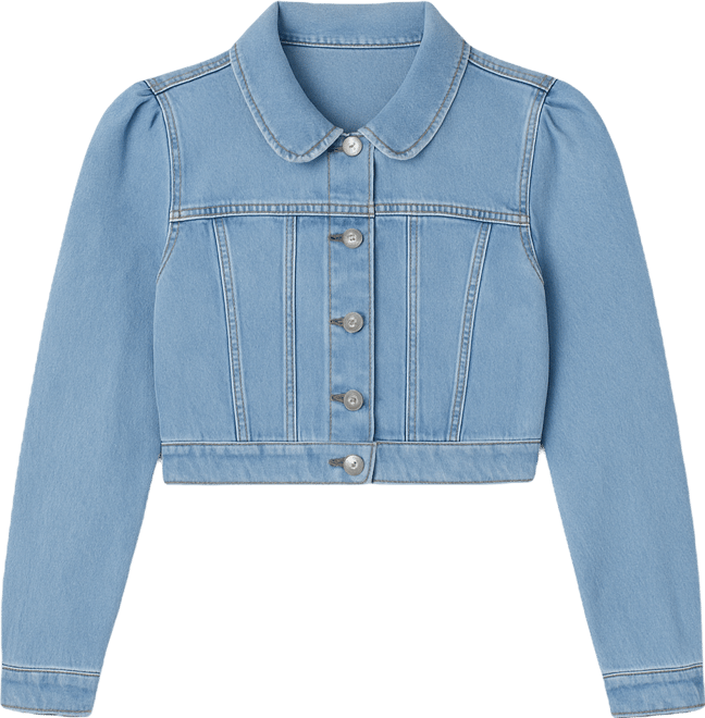 Women's Faven Cropped Denim Jacket