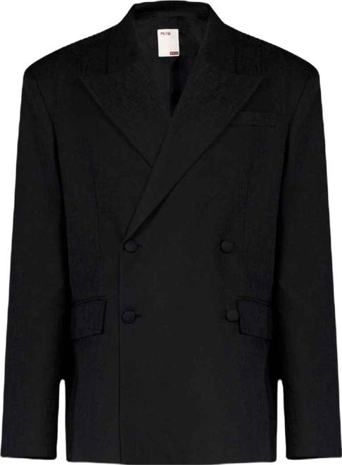 Women's Men's Cotton-Rayon Blend Blazer
