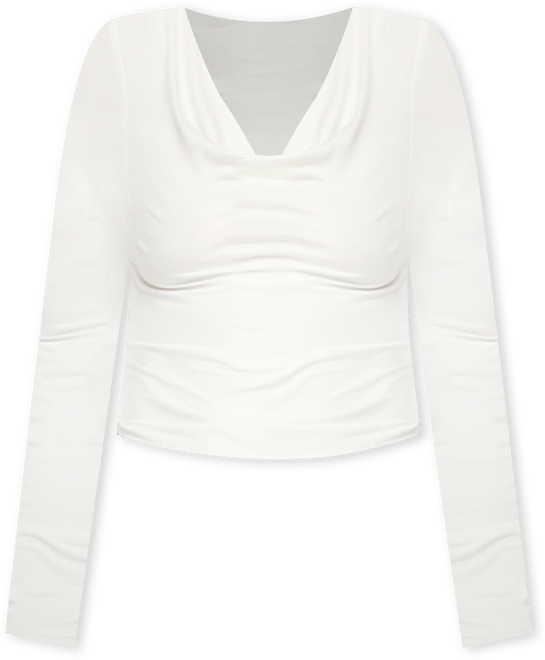 Women's Marilla Cowl Neck Long Sleeve Top