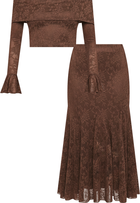 Women's Bromley Lace Skirt Set