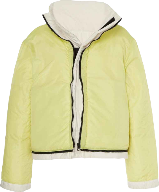 Women's Reversible Cropped Sustainable Down Coat