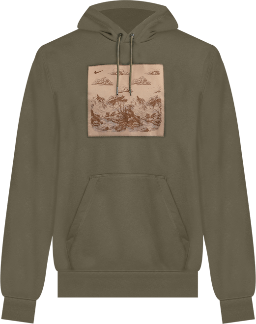 Nike Solo Swoosh Men's Pullover Fleece Hoodie