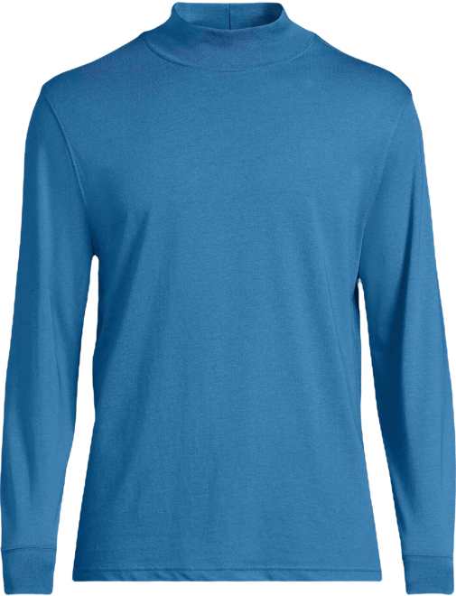 Big & Tall Super-t Mock Turtleneck