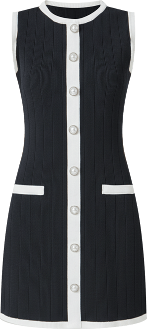 Women's Color Block Knit Dress