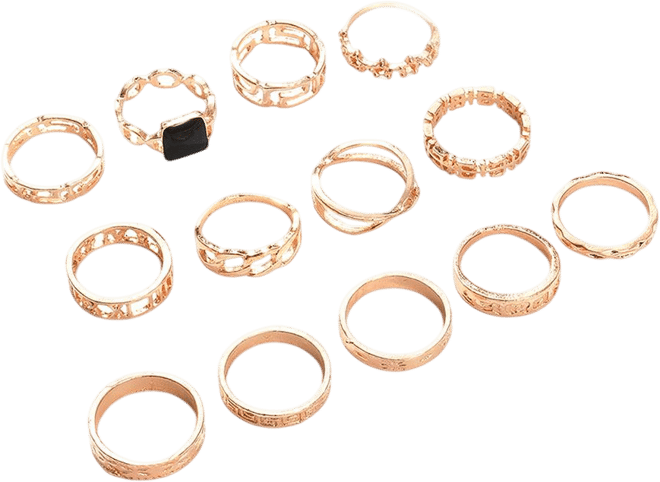 Women's Minimal Multi-Layer Ring