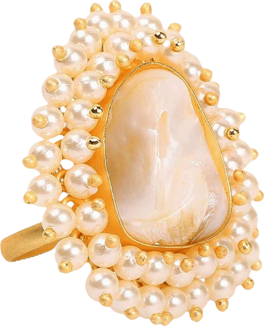 Women's Cluster Stone Statement Ring