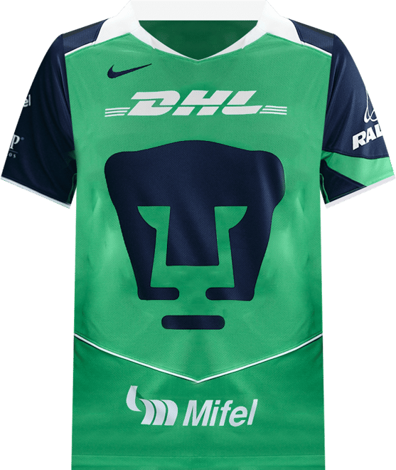 Pumas UNAM alternativo 2025/26 Stadium Jersey de fútbol Nike Dri-FIT Total 90 Replica para hombre