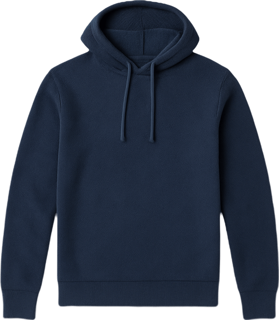Legend™ Sweater Hoodie - Brighton Navy Twill | Faherty Brand
