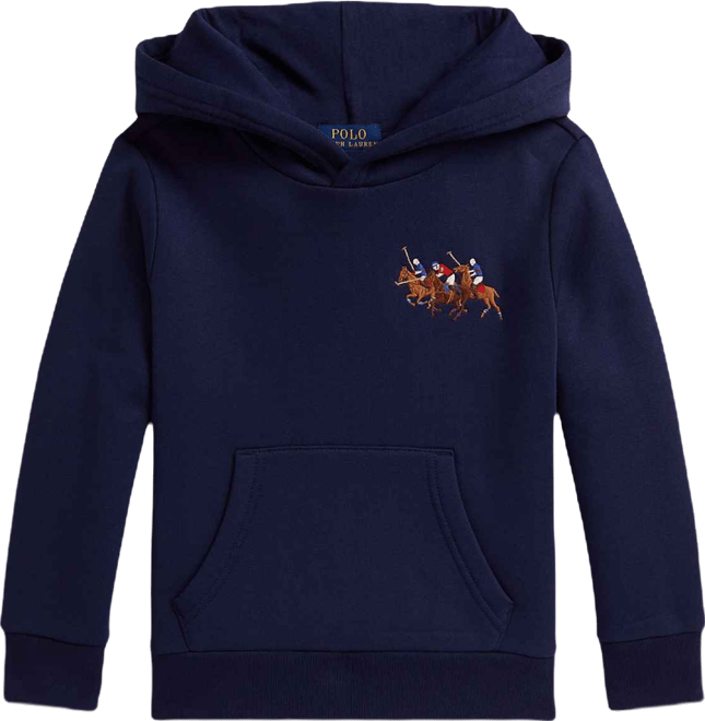 Boys 2-7 Triple-Pony Long-Sleeve Hoodie