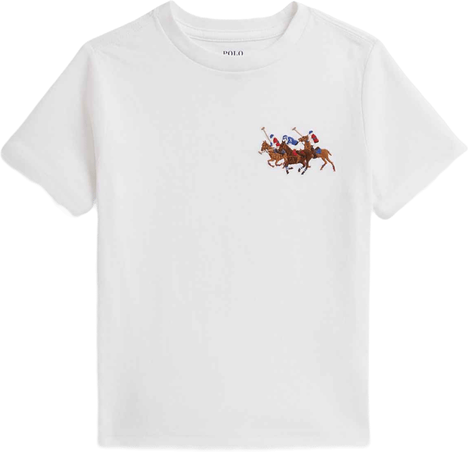 Boys 2-7 Triple-Pony Short-Sleeve Jersey T-Shirt