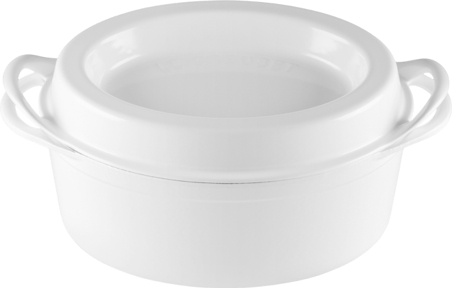 Enameled Cast Iron 7.25-Qt Traditional Oval Doufeu Dutch Oven