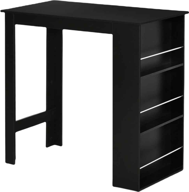 Contemporary Bar Table for Kitchen or Dining Room Use