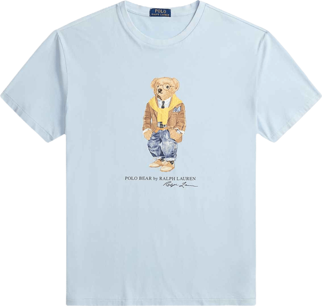 Men's Classic Fit Polo Bear Jersey T-Shirt