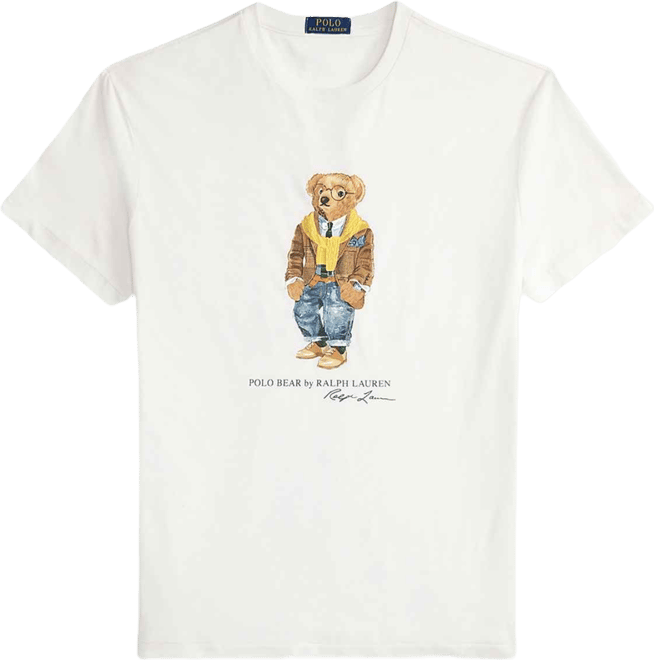 Men's Classic Fit Polo Bear Jersey T-Shirt
