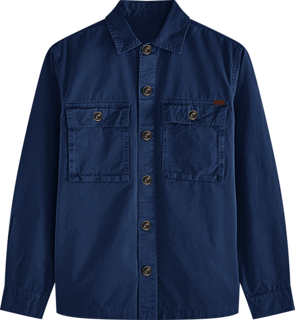 Men's Utility Collar Shirt Jacket