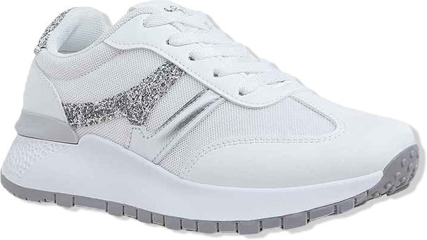 Tapers Glitter Detail Chunky Sneakers Women