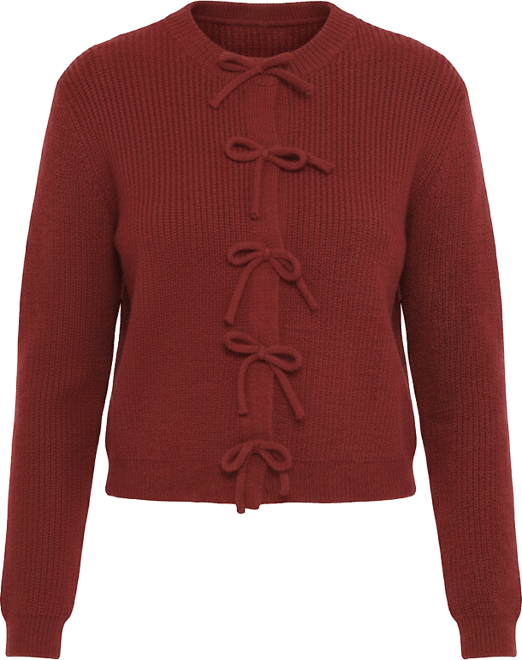 Women's Wilde Bow Front Cardigan