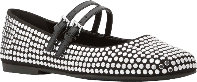 Michael  Women's Matilda Square Toe Flex Ballet Shoes