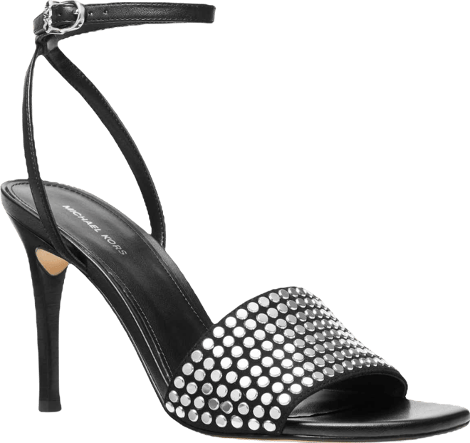 Michael  Women's Elyse Square Toe Heeled Sandals