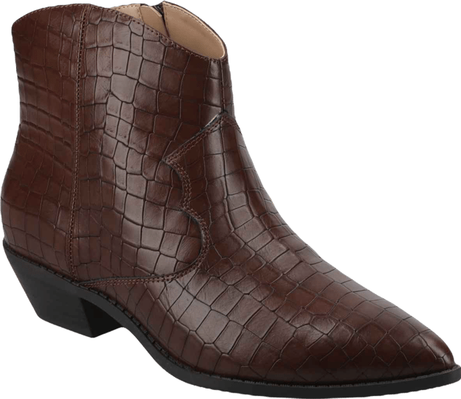 Women's Taliah Cuban Heel Comfort Ankle Booties