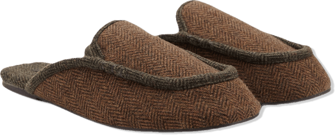 Women's Herringbone Weave Slippers