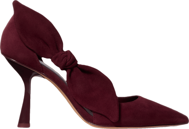 Women's Bunnie Suede Slip-On Pumps