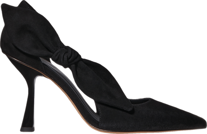 Women's Bunnie Suede Slip-On Pumps