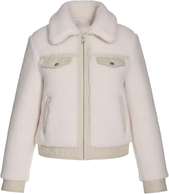 Women's Sherpa Zip-Front Jacket