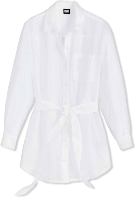 Women's Sash-Tie Tunic Shirt, Macy's Exclusive