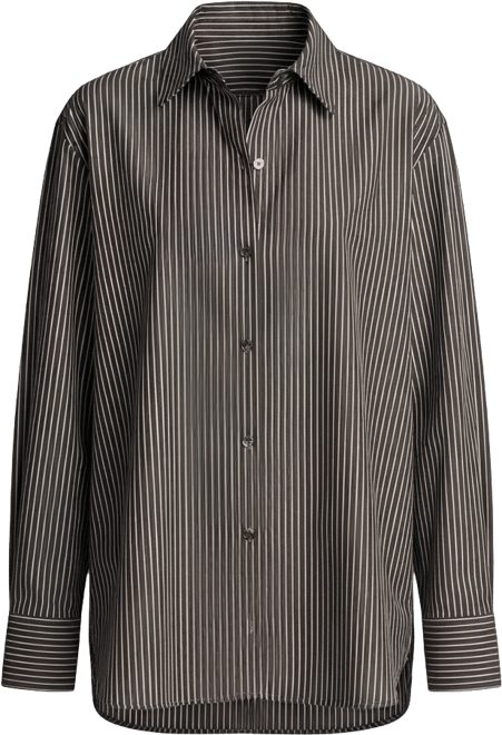 Women's Striped Button Top