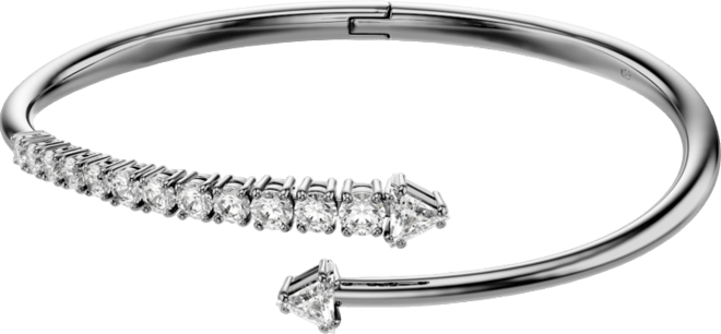 Swaroski Sublima Ruthenium Plated Bangle