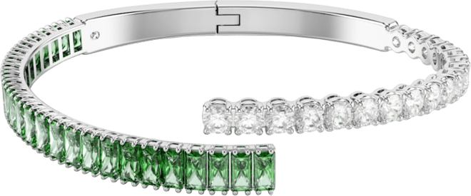 Swaroski Matrix Rhodium PlatedBangle