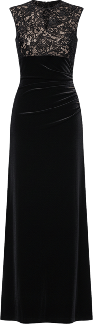 Women's Sleeveless Velvet Dress