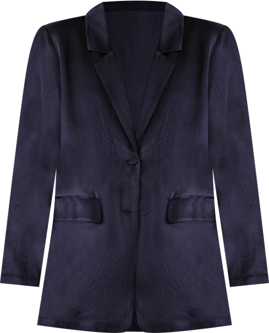 Women's Notch Collar Blazer, Regular and Plus