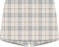 Women's Plaid A-Line Mini Skorts