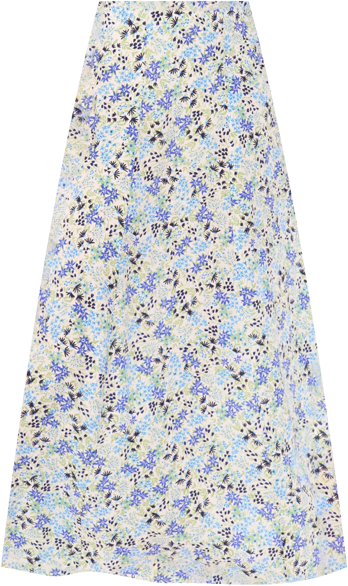 Women's Pull-On Seamed Midi Skirt