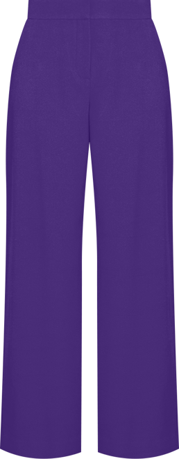 Petite Clean-Waist Wide-Leg Pants