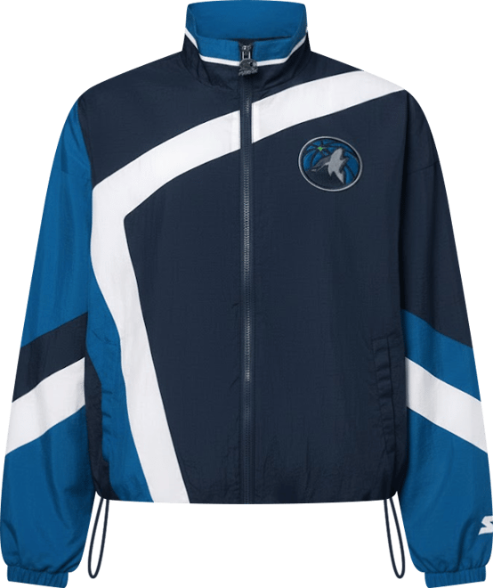 Women's Navy/Blue Minnesota Timberwolves 1st Quarter Full-Zip Jacket