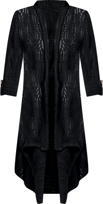 Women's Pointelle Sweater Cardigan