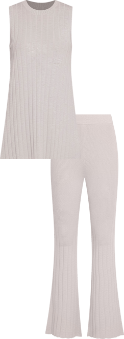 Women's Silvie Grey Knitted Set