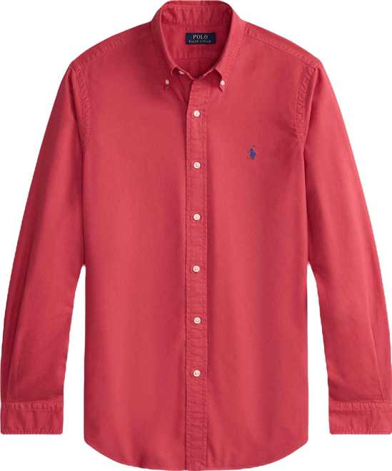 Men's Garment-Dyed Oxford Shirt