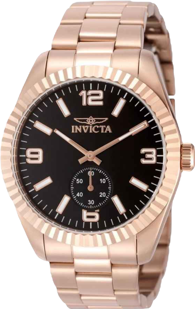 Men's 49392 Specialty Quartz Multifunction Black Dial Watch