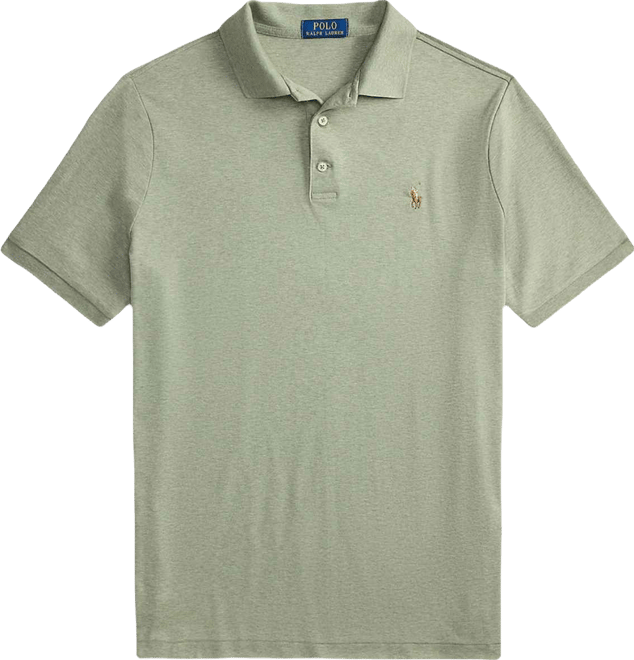 Men's Slim-Fit Soft Cotton Polo Shirt