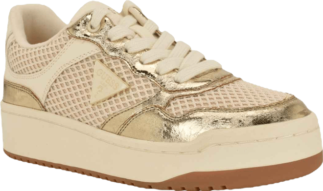 Women's Miram Platform Lace-Up Court Sneakers