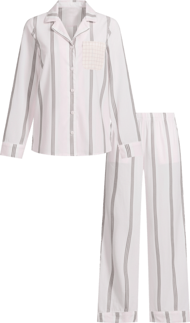 Women's Cotton Poplin 2 Piece Pajama Set
