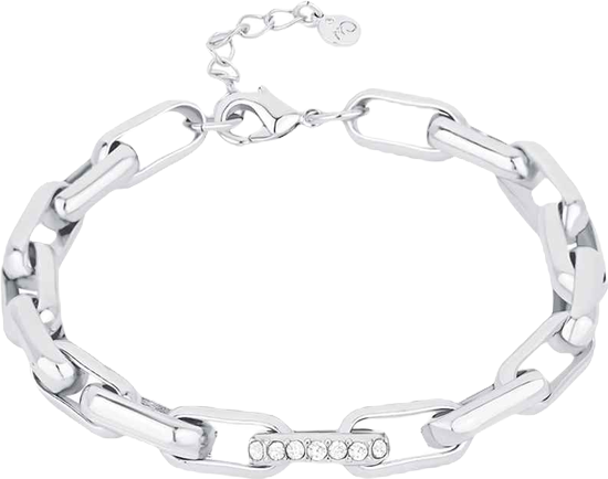 Crystal Chain Link Bracelet